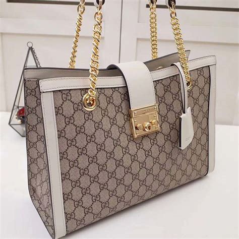 sac gucci femme blanc|Gucci shoulder bag.